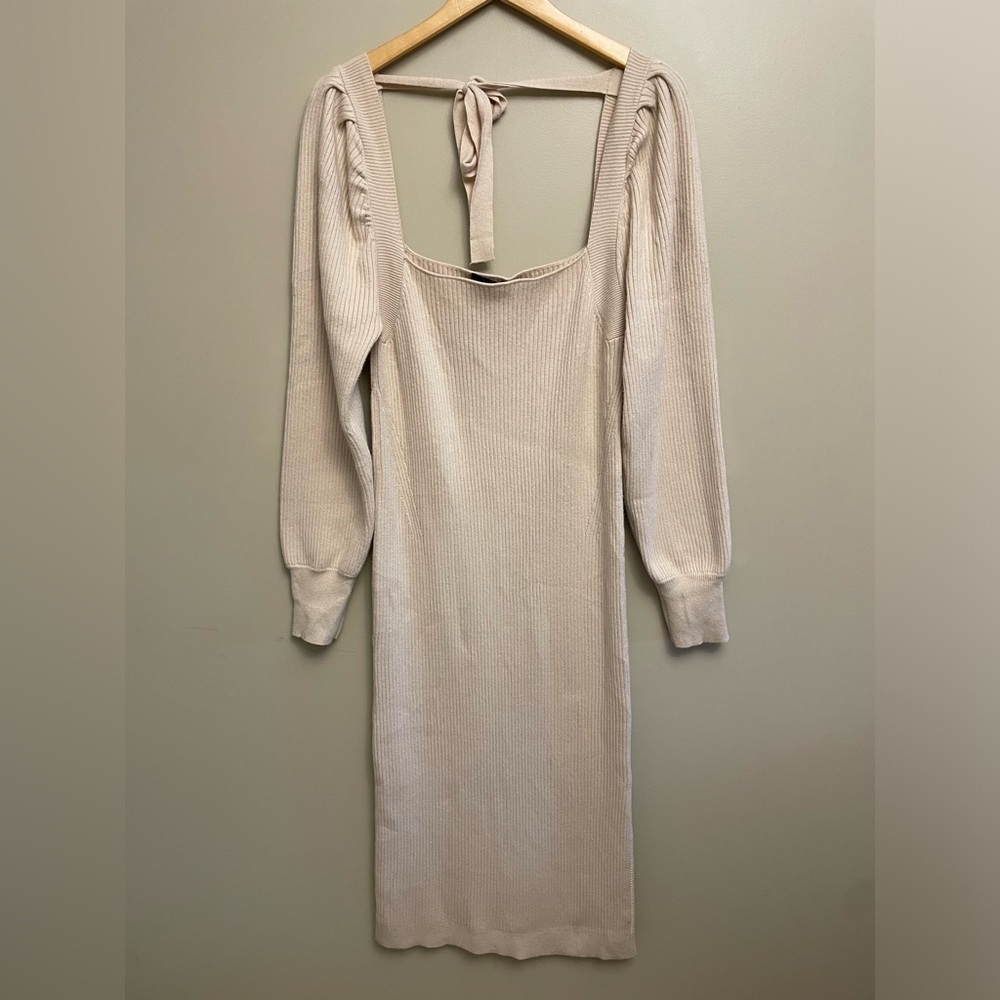 House of Harlow 1960 NWT Dress XL Ribbed Long Sleeve